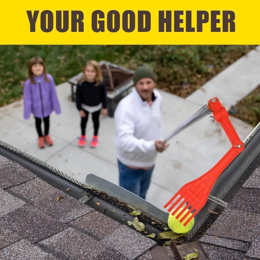 Tools for cleaning fallen leaves-3 pieces per set