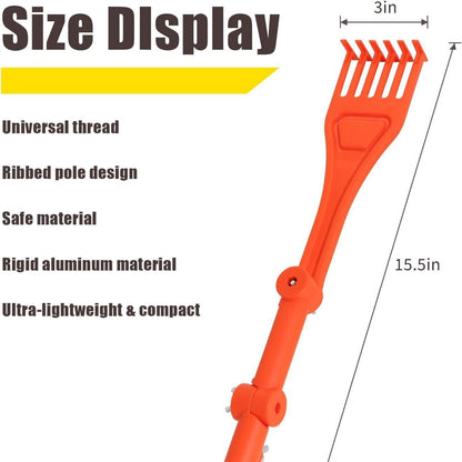 Tools for cleaning fallen leaves-Rod