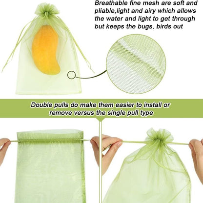 Insect-proofMeshBags,White,20-Pack