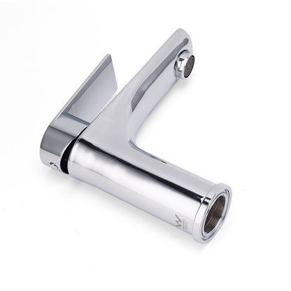 WELS Bathroom Vanity Kitchen Laundry Round Chrome Basin Mixer Sink Faucet Tap