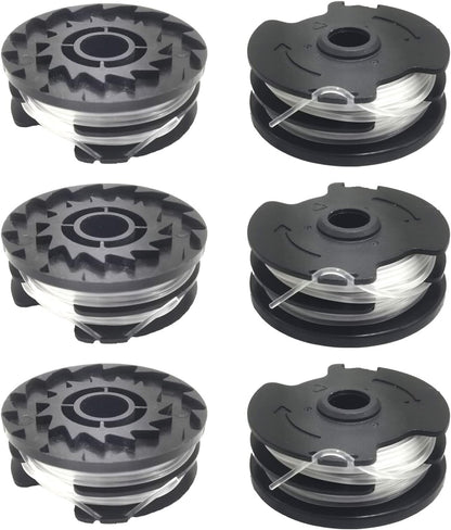 6-pack replacement lens coils for LIDL Parkside PRTA 20-Li A1, B2, C3, PRT 550 A1, A3, PRT 300 A1 grass trimmer