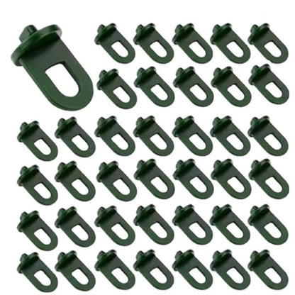 50pcs Greenhouse Plant Crop Clamps Greenhouse Hanging Clamp Crop Hooks