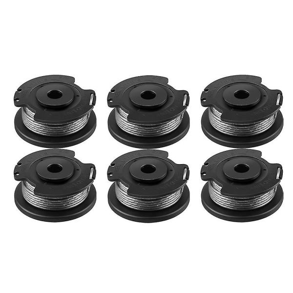 6-pack F016800569 Trimmer line spool and line for Bosch EasyGrassCut 23, 26, 18, 18-230, 18-260, 18-26 Replacement—max