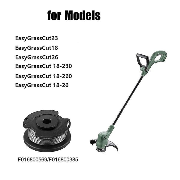6-pack F016800569 Line spool set for Bosch EasyGrassCut 23, 26, 18, 18-230, 18-260, 18-26 Replacement_max XXL (185-190cm)