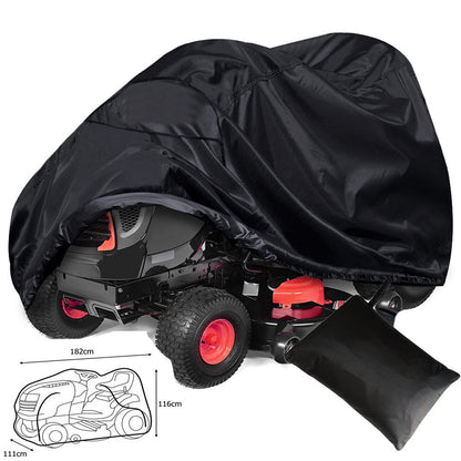 Lawnmower Tarpaulin, Garden Tractor Protective Cover, Waterproof UV-Resistant Dust Cover for Riding Lawn Mower, Protective Cover Contr-L