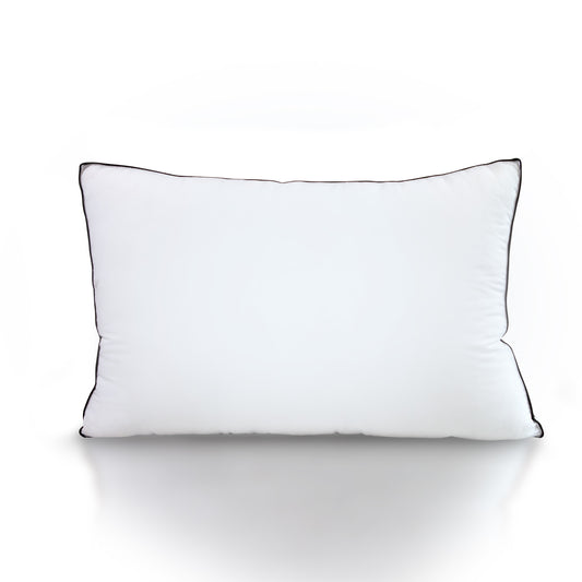 Casa Decor Silk Blend Pillow Hypoallergenic Gusset Cotton Cover Twin Pack