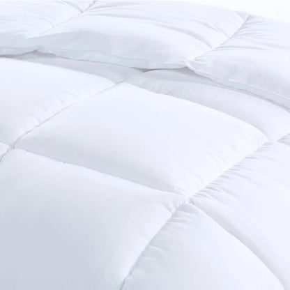 Royal Comfort 800GSM Silk Blend Quilt Duvet Ultra Warm Winter Weight  - Queen - White