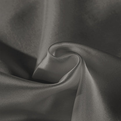 Royal Comfort Mulberry Soft Silk Hypoallergenic Pillowcase Twin Pack 51 x 76cm - Charcoal