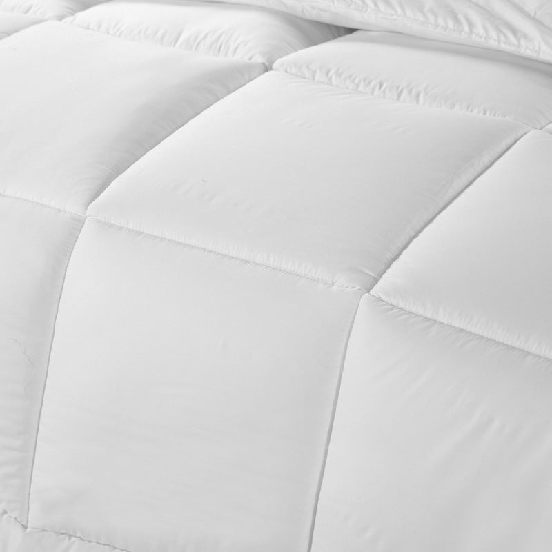 Royal Comfort 800GSM Quilt Down Alternative  Duvet Cotton Cover Hotel Grade - Super King - White