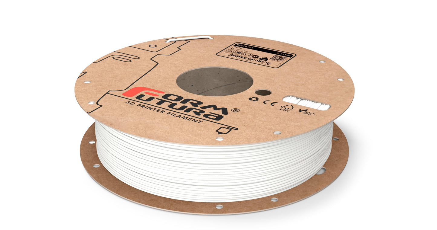 PLA Filament EasyFil PLA 1.75mm White 750 gram 3D Printer Filament