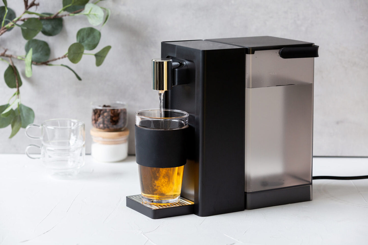 Instant Hot Water Dispenser 3L - One-Touch Operation with Adjustable Temperature & Cup Sizes