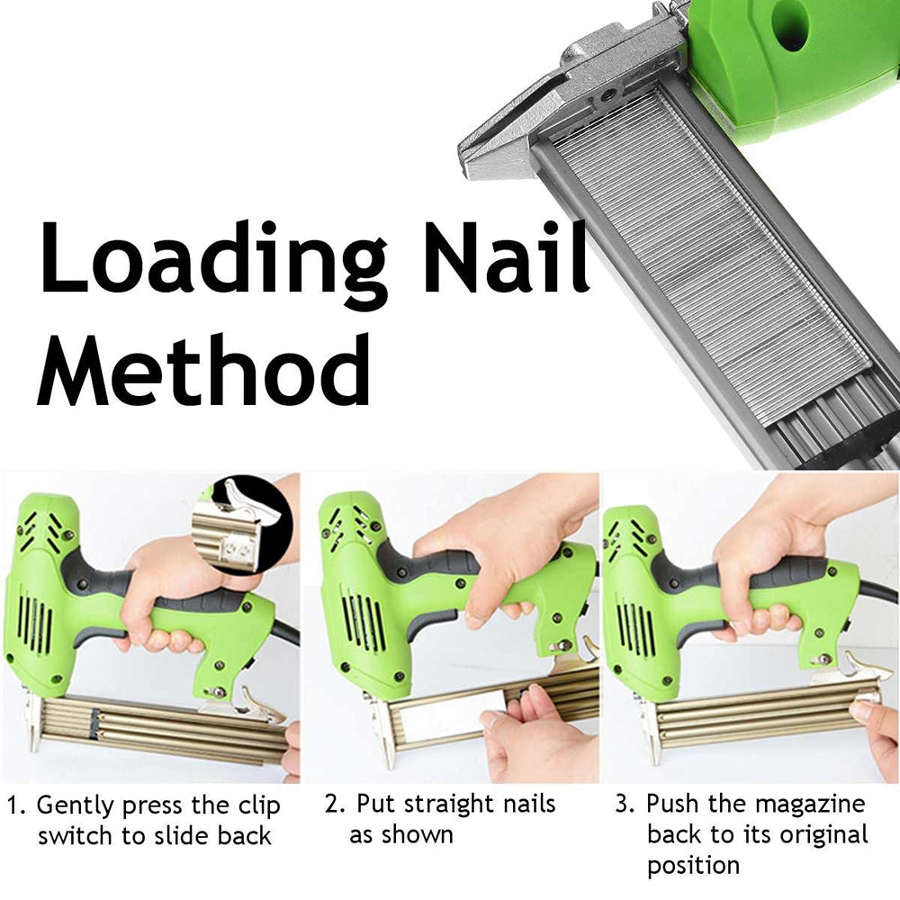 Electric nail Gun Straight Nail Nailer Framing Heavy Duty Woodworking nail Gun