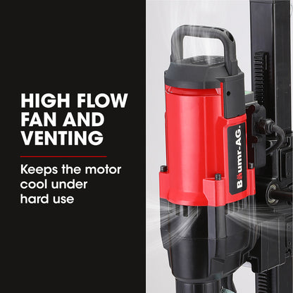 BAUMR-AG 3200W 280mm Concrete Core Drill with Stand Rig