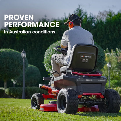 BAUMR-AG 36 Inch 48V Electric Ride On Lawn Mower Brushless Lawnmower - 360RX