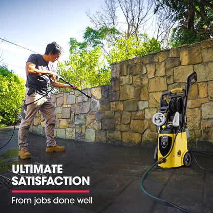 Jet-USA RX550 Electric High Pressure Washer 3500PSI Ultimate Pack, 5 Nozzles, Spin & Wheel Brush, Deck Cleaner, Turbo Head, Angled Lance, 30M Hose Reach