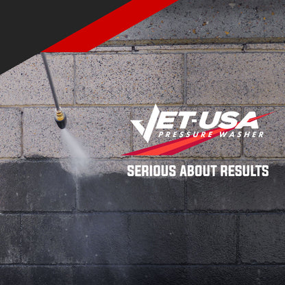 JET-USA 5000PSI Turbo Head Nozzle High Pressure Washer Water Cleaner 1/4 BSP