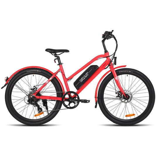 VALK Electric Bike eBike Ladies e-Bike Motorized Bicycle Battery Womens 36V 250W