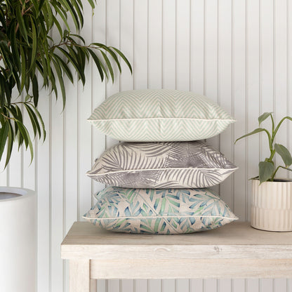Cushion Cover-With Piping-Seminyak Smoke-45cm x 45cm