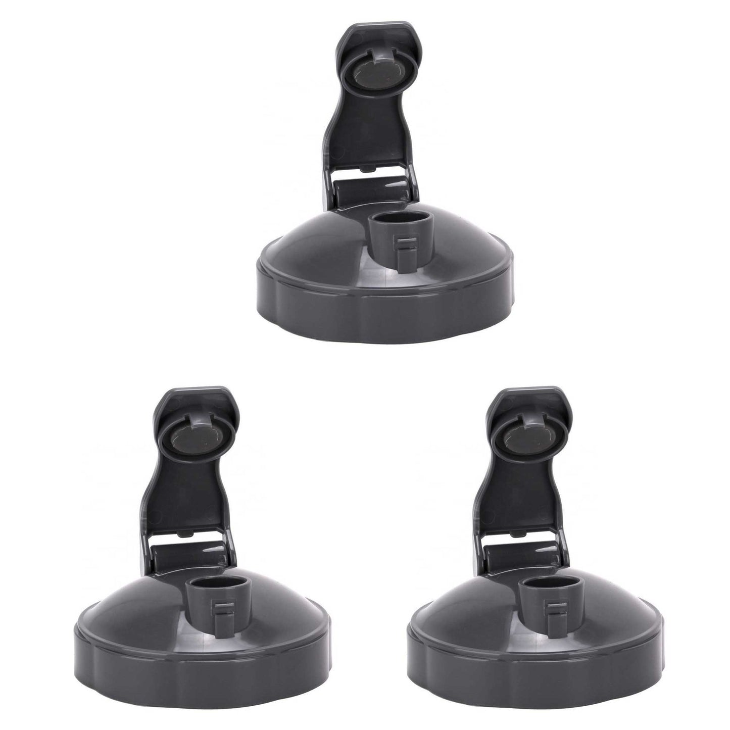 3x For Nutribullet Flip Top Fliptop Fresh Lid - Most 600 and 900 Model Nutri Cups