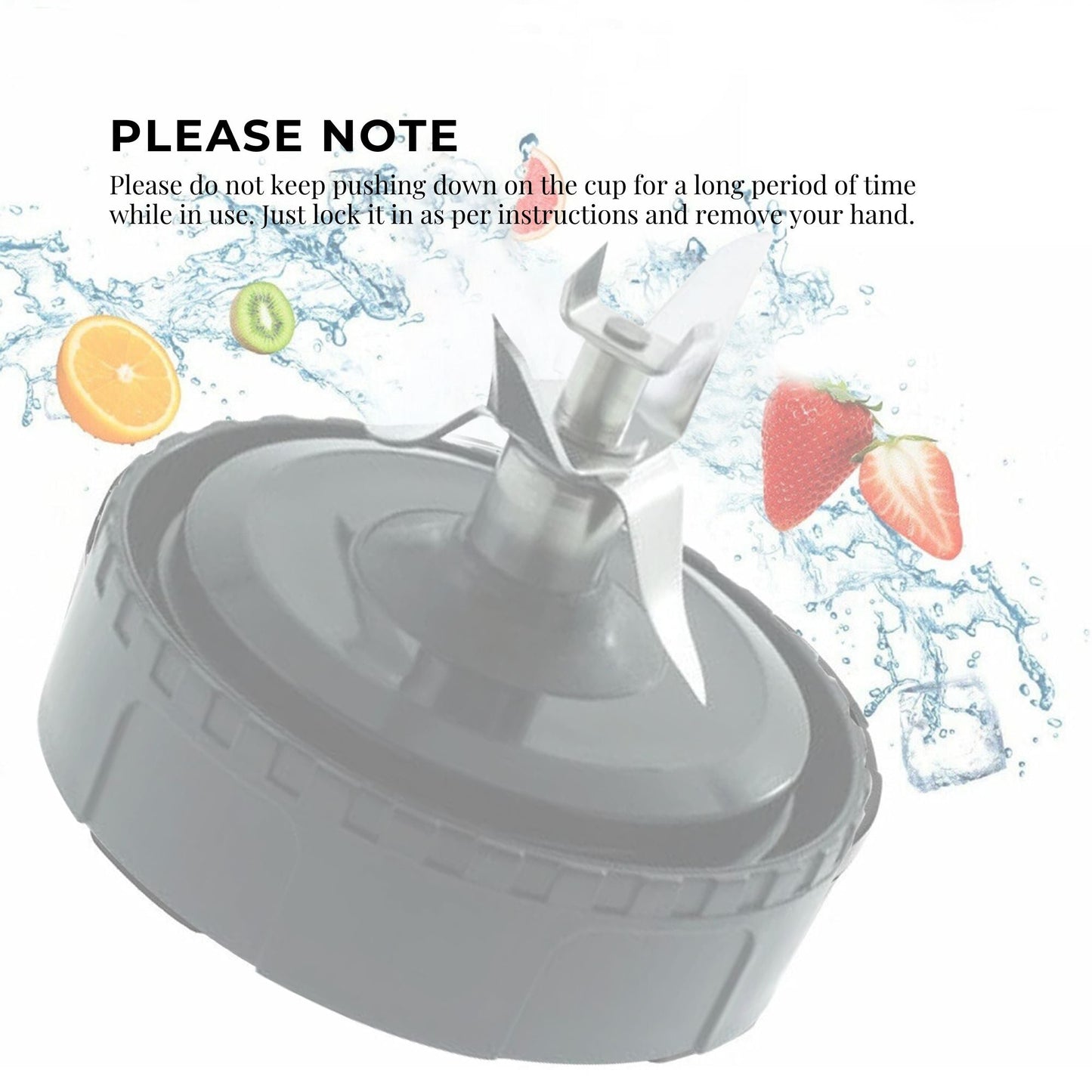For Nutri Ninja Extractor Blade - 5 Fin Replacement Blender Part