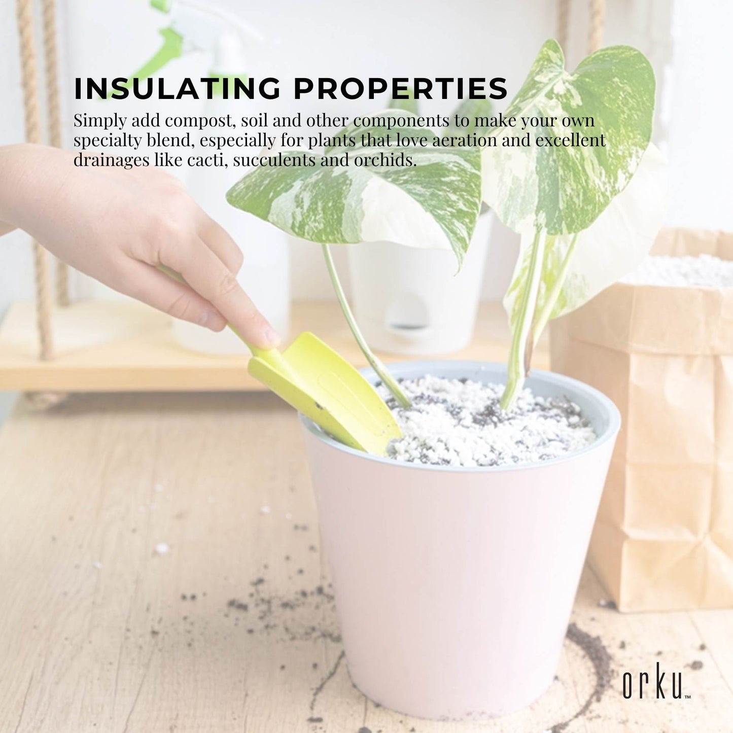 50L Perlite Organic Super Coarse Premium Soil Expanded Medium Plants Hydroponics