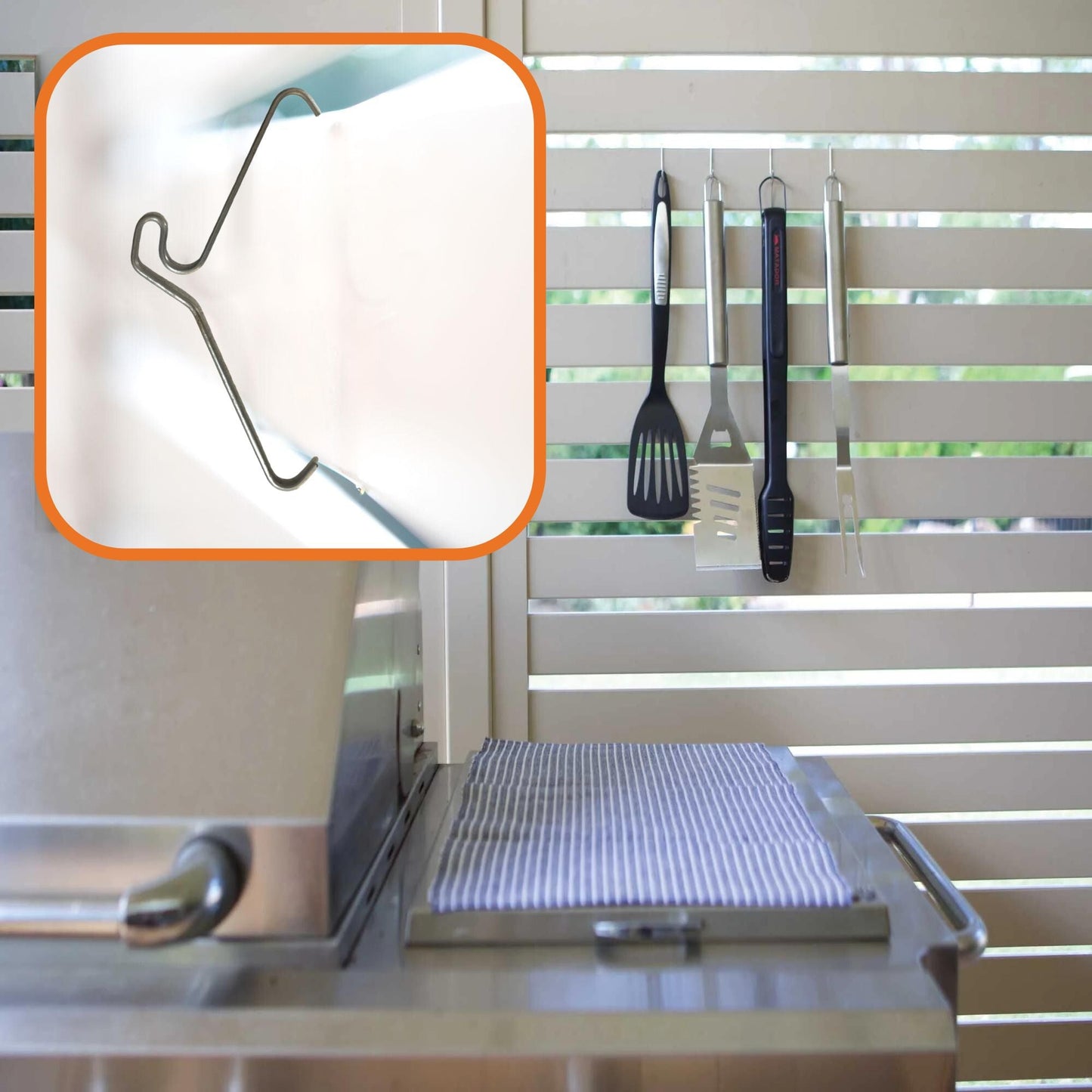 5 Pack 70mm (2.7") Brick Hooks - Wall Crab Clips Hangers For Pictures Plants