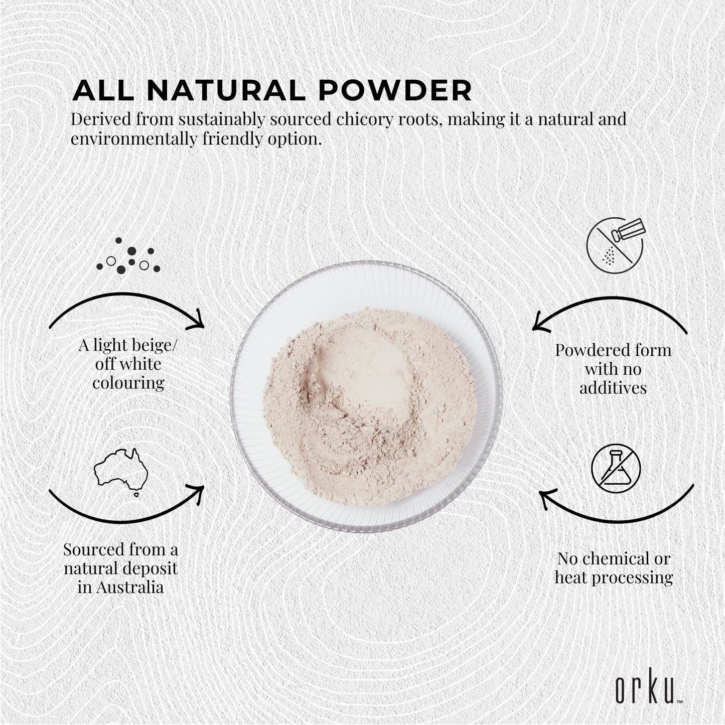 5Kg Organic Sodium Bentonite Clay Powder Tub Bucket - Cosmetic Montmorillonite