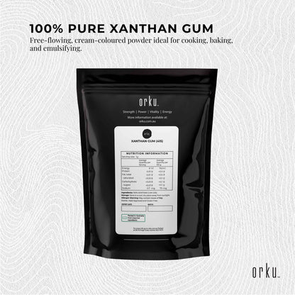 Orku 100g Xanthan Gum Thickener Pure Fine Powder 200 Mesh FCC E415 Food Additive