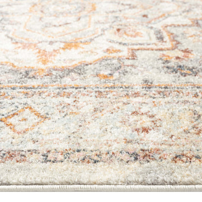 Ornate Persian Vintage Rug - Grey - 80x150