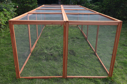YES4PETS XXL Chicken Coop Run Guinea Pig Cat Cage Villa Extension Rabbit Hutch House Pen