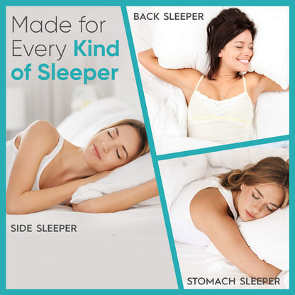 2 Premium Hotel 1150g Pillows 74CM x 48CM Pillows Breathable Cotton