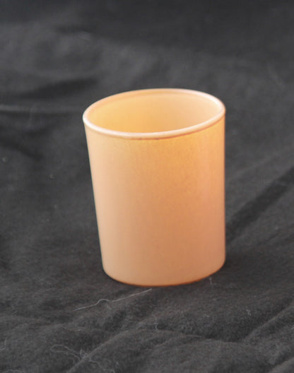 20 Pack Champagne Pale Pink Glass Votive Tealight Candle Holders House Party Centerpiece Xmas Wedding Decor Glass Candlestick Party Decorations Bridal Valentines Event