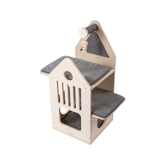 HONEYPOTCAT Cosy Cat Villa - 87.5cm