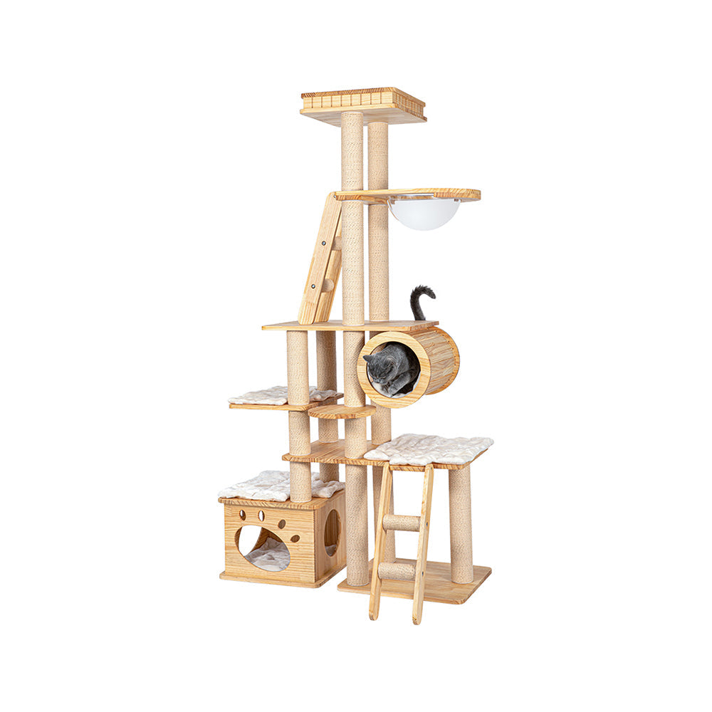 HONEYPOTCAT Regal Wood Retreat - 195cm