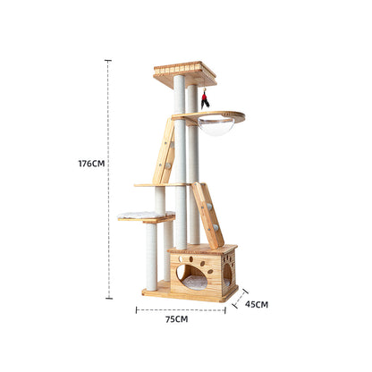 HONEYPOTCAT Majestic Wood Retreat - 176cm