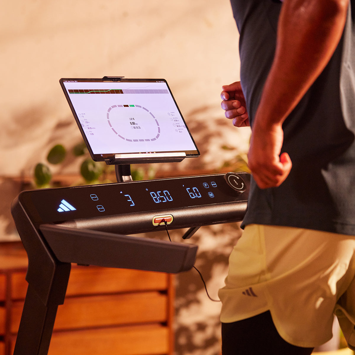 Adidas T-24c Folding Treadmill