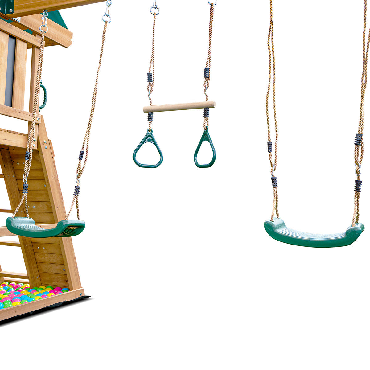Lifespan Kids Birmingham Swing Set & Play Centre with 2.2m Slide (Blue)