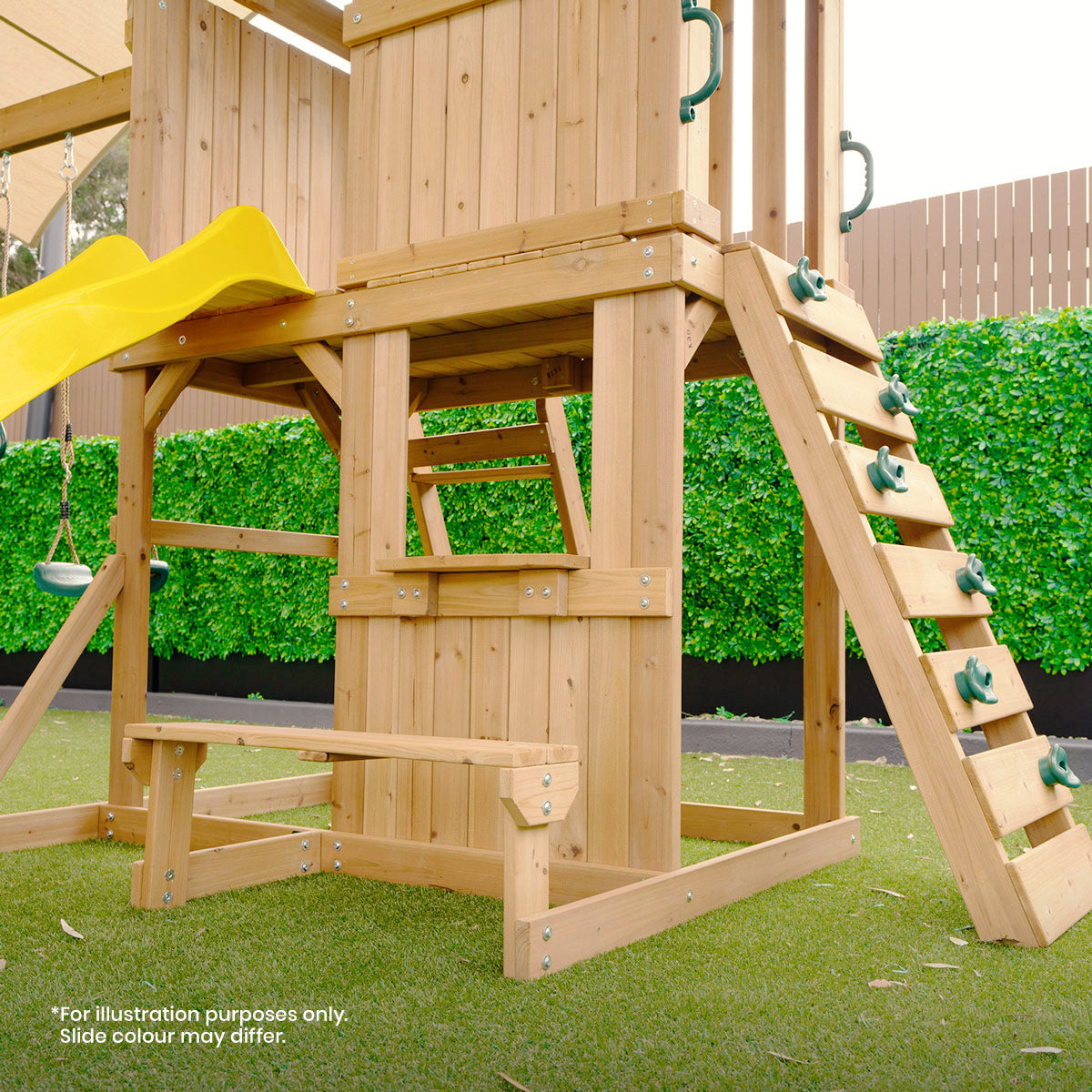 Lifespan Kids Carindale Swing Set & Play Centre with 2.2m Slide (Blue)