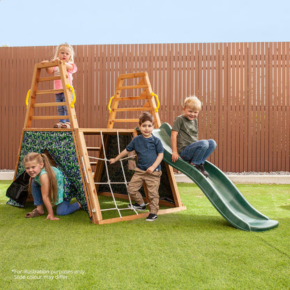 Lifespan Kids Cooper Climb &  1.8m Slide (Yellow)