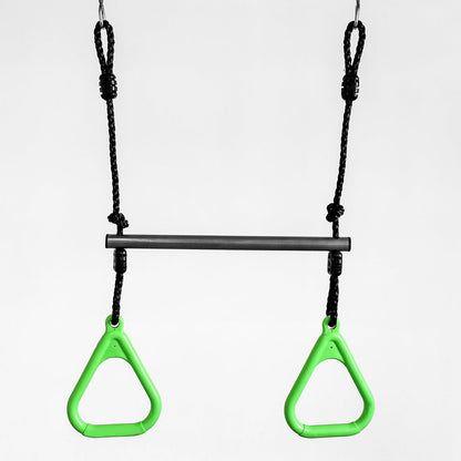 Lifespan Kids Lynx 4 Station Swing Set with Slippery Slide