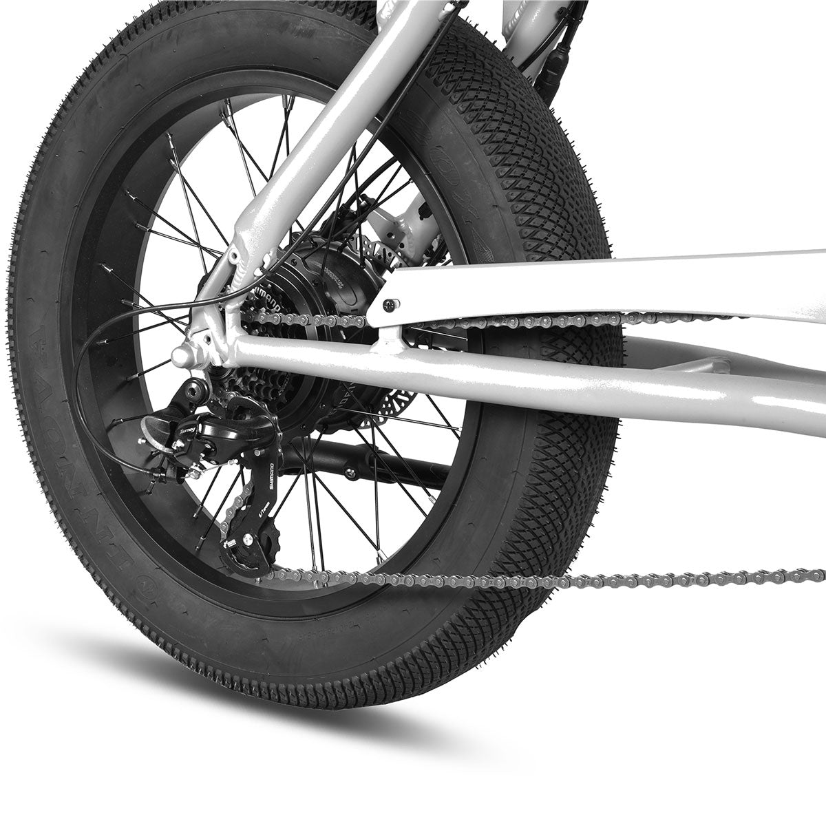 Progear E-Raptor 20" Electric Street Bike - - Matte Black + Throttle