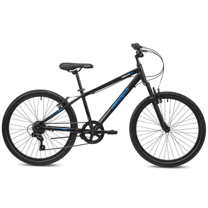 Progear DuraLite 24" Boys 7 Speed Bike - Obsidian