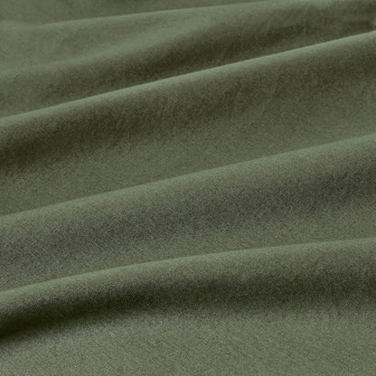 100% Vintage Washed Cotton Fitted Sheet Combo Set – 100% Natural Cotton, Ultra Soft & Breathable – Includes Fitted Sheet & Pillowcases – Machine Washable (Khaki Green, Single)