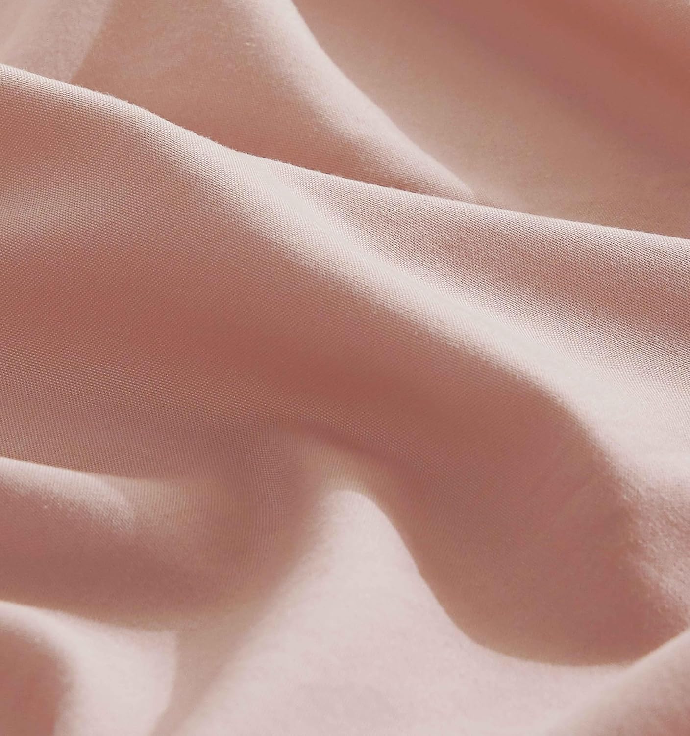 Vintage Washed Microfibre Sheet Set (Pink, Single)
