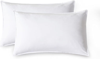 Vintage Washed Microfibre Quilt Cover Set (White, Double)