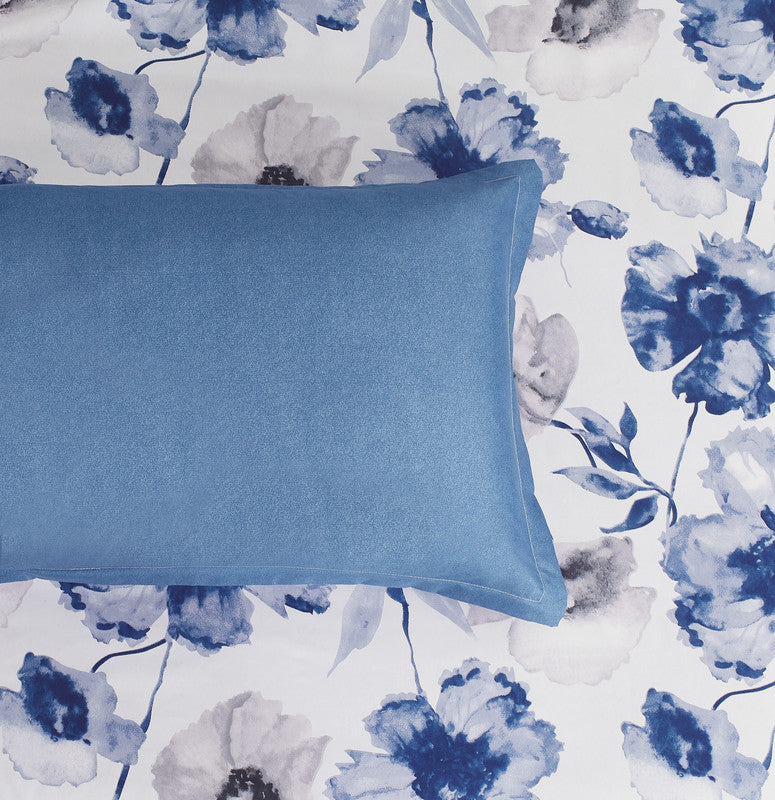Microfiber Reversible Quilt Cover Set - Kylie - Queen Size