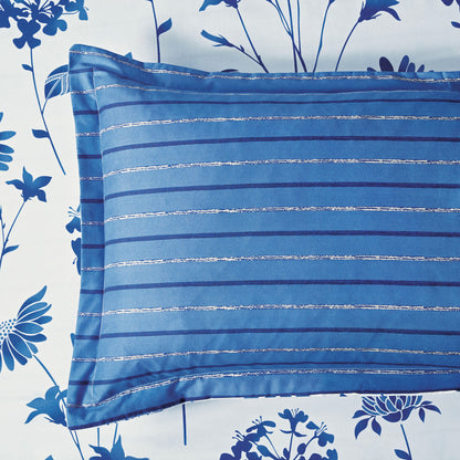 Microfiber Reversible Quilt Cover Set - Lin - Queen Size