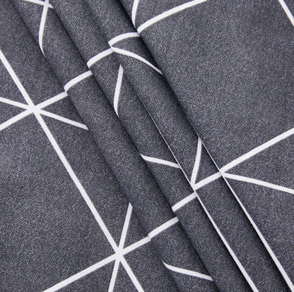 100% Cotton Reversible Quilt Cover Set - Manhattan - Queen Size