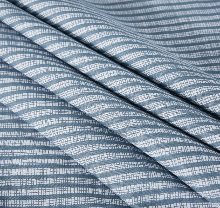 100% Cotton Reversible Quilt Cover Set - Nathan - Queen Size