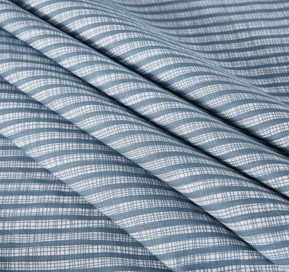 100% Cotton Reversible Quilt Cover Set - Nathan - Queen Size